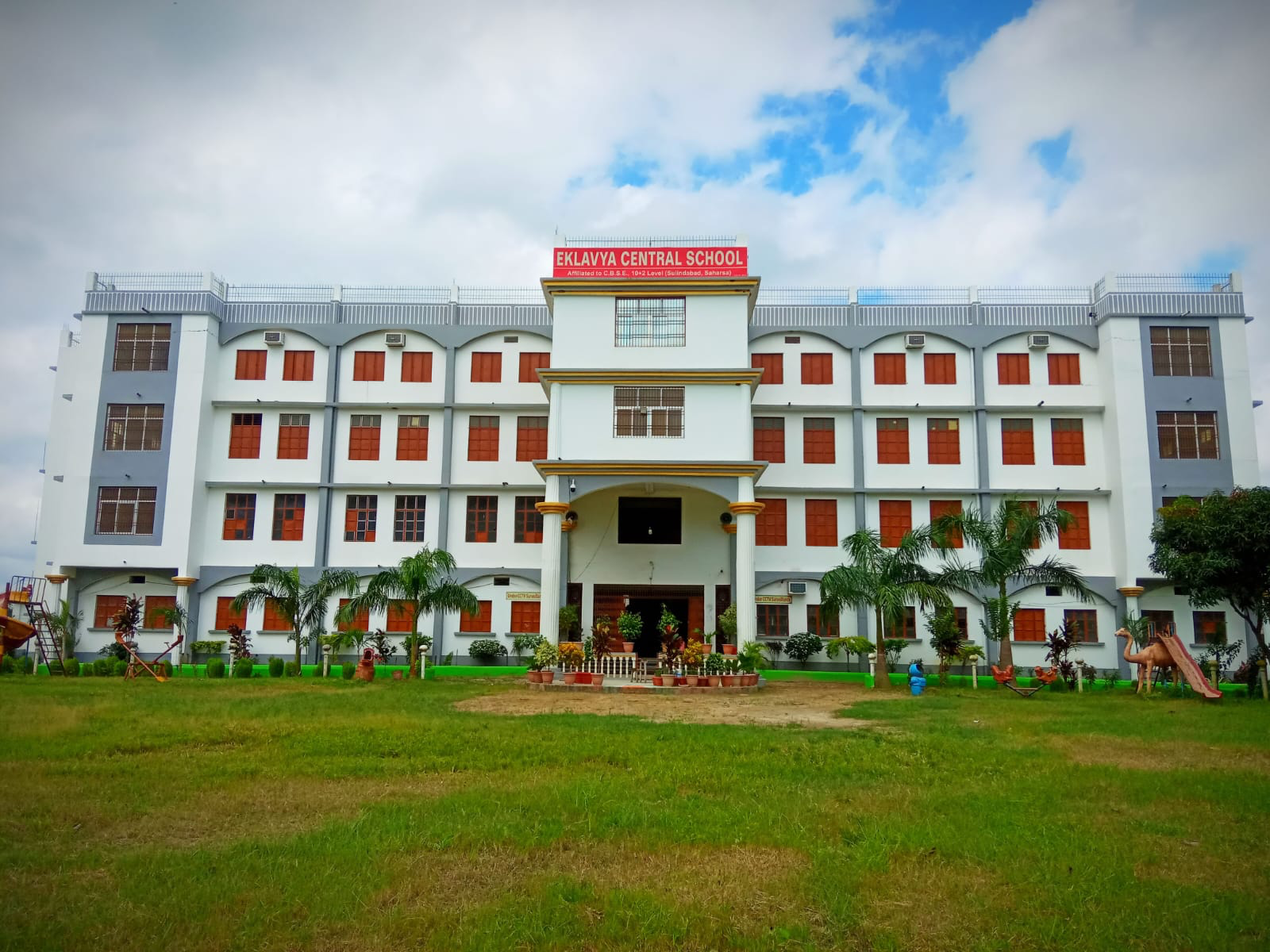 Eklavya Central School campus building, Sulindabad, Saharsa